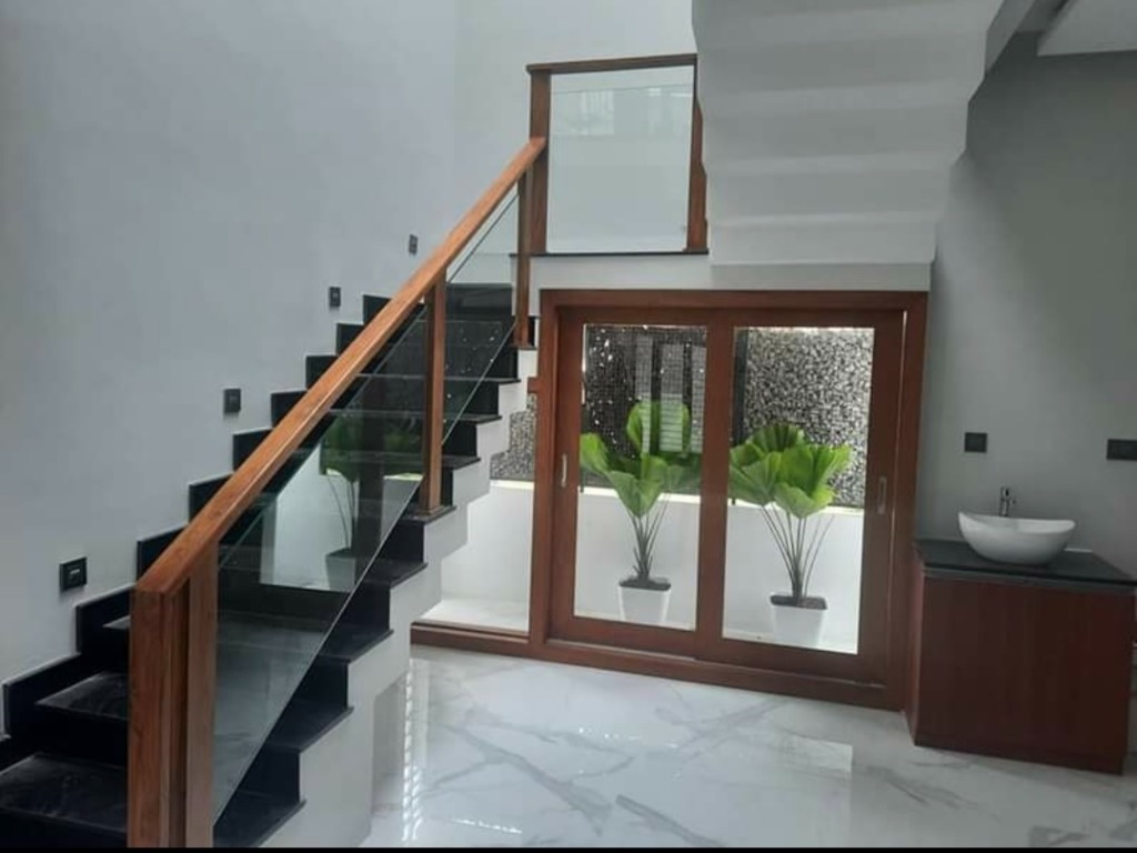 Teak staircase design